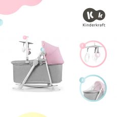Шезлонг-гойдалка 5 в 1 Kinderkraft Nola Peony Rose
